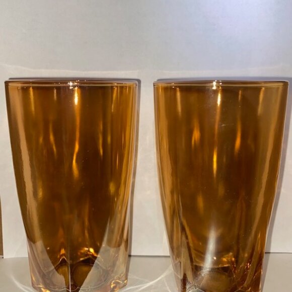 Vintage Carnival Glass drinking glass - Picture 3 of 3